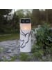 STAR Trading LED Grabkerze Dove, Tauben-Motiv, Timer, warmweiß, flackernd, H 20,5