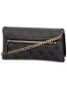 Guess Clutch Noelle II Xbody Flap Organizer in Coal Logo