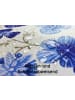 JACK 1 x Outdoor Kissenhülle 45x45cm Motiv Blumen Blau