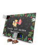 Mr. & Mrs. Panda Adventskalender Fuchs Boxen mit Spruch in Kreidetafel
