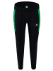 erima Damen Team Präsentationshose in schwarz/smaragd