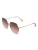 ESPRIT Frauen Sonnenbrille Geometrisch Gold