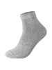 camano Kurzsocken Classics 15er Pack light grey melange