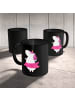 Mr. & Mrs. Panda Haferl Einhorn Ballerina ohne Spruch in Schwarz
