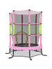 SONGMICS Kindertrampolin Saul in Pink -(H)189 x (D)174 cm