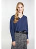 DreiMaster Damen Strickpullover in Dunkelmarine