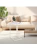 relaxdays Beistelltisch in Weiß - (B)50 x (H)64 x (T)35 cm