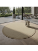 KADIMA DESIGN Teppich Outdoor Waschbar Einfarbig DAFNE Strapazierfähig OEKO-TEX in Beige