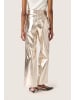 Soaked in Luxury SLDanila Pants Straight fit in Gold