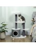 Pawhut Kratzbaum Grau 60,5L x 40,5B x 98H cm
