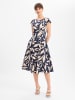 BETTY & CO Kleid in beige marine - 0001