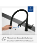 Villeroy & Boch Küchenarmatur Steel Expert Compact 14,3 cm schwarz in schwarz