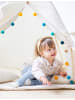 Sówka Design Spielzelt Sówka Design in Regenbogen Pompons