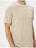 KOTON T-shirt in Kamelfeder