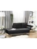 Beliani Chaiselongue MIRAMAS in Schwarz/Gold - (W) 171 x (H) 63 x (L) 79 cm rechtsseitig