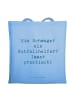 Mr. & Mrs. Panda Tote Bag Spruch Schwager Notfallhelfer mit Spruch in Sky Blue