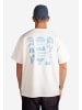 DillySocks T-Shirt Dilly Paradise Resort in beige