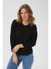 Kaffe Langarm-Bluse KAtio Regular fit in Black Deep