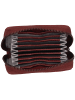 Greenland Nature Kreditkartenetui RFID Schutz Leder 10.5 cm in bordeaux
