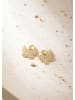 Hey Happiness Vergold. Creolen Schmetterling Charms 925 Sterlingsilber in Gold