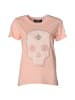 Roberto Geissini Summer Skull T-Shirt Rosa