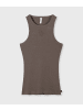 10Days Tank Top Rib in Moonrock