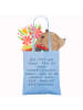 Mr. & Mrs. Panda Shopping Tasche Spruch Baby-Sitter Engelflüster... in Sky Blue