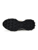 CESARE GASPARI Plateau-Sneakers aus Leder in Black
