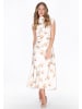 DreiMaster Women Dress in beige multicolor