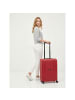 Redolz Essentials 15 4-Rollen Trolley 65 cm mit Dreipunkt-Verschluss classic red