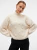 Vero Moda Strickpullover in Birch