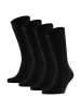 Falke Socken 4er Pack in Schwarz