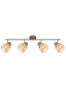 Globo lighting Strahler "OLIN" in brown