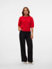 Vero Moda Strickpullover in Salsa