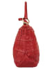 Samantha Look Shopper echt Leder in rot