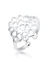 Elli Ring 925 Sterling Silber Lotusblume, Ornament in Silber