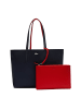 Lacoste Handtasche in Blau/Rot