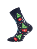 ewers 2er-Set Socken 2er Pack Merry Xmas in blau
