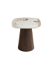 Signature Tisch ALESSANDRA in Braun - (W)58  x (H)50  x (L)50 cm