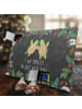 Mr. & Mrs. Panda Adventskalender Schildkröten Paar mit Spruch in Kreidetafel