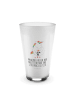 Mr. & Mrs. Panda Glas Einhorn Traurig mit Spruch in Transparent