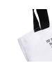 Mr. & Mrs. Panda Tote Bag Fledermaus Sitzen mit Spruch in Weiß