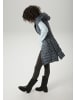 Aniston CASUAL Strickjacke in moosgrün-meliert
