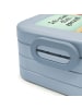 Mr. & Mrs. Panda Snack Box Einhorn Krankenschwester Design mit S... in Blau Pastell