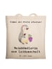 Mr. & Mrs. Panda Schultertasche Weinhändlerin Leidenschaft mit S... in Creme