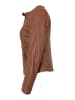 JILANI Lederjacke Lammnappa in Cognac