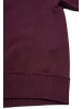 HONESTY RULES Sweatwear " Quarter Zip " in bordeaux