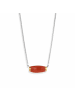 Ti Sento Milano Halskette The Red Golden Pendant in hellrot