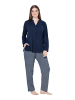 Ulla Popken Pyjama in nachtblau
