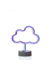 SATISFIRE LED Neonlicht Dekofigur Wolke H: 23cm in blau